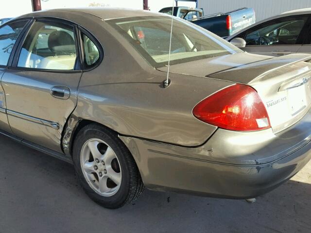 1FAFP55S23A265147 - 2003 FORD TAURUS SES GREEN photo 9