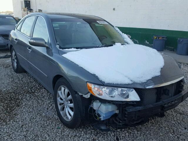 KMHFC46F18A274491 - 2008 HYUNDAI AZERA SE GRAY photo 1