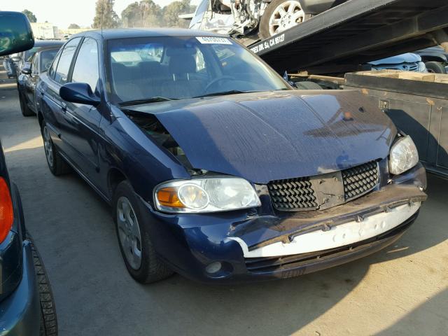 3N1CB51D36L452108 - 2006 NISSAN SENTRA 1.8 BLUE photo 1