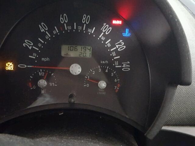 3VWBB61C2WM022132 - 1998 VOLKSWAGEN NEW BEETLE 黑色 照片 8