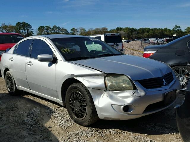 4A3AB36F67E015141 - 2007 MITSUBISHI GALANT ES SILVER photo 1