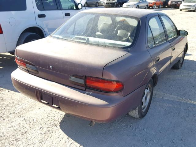 1Y1SK5263SZ035272 - 1995 GEO PRIZM BASE იასამნისფერი ფოტო 4