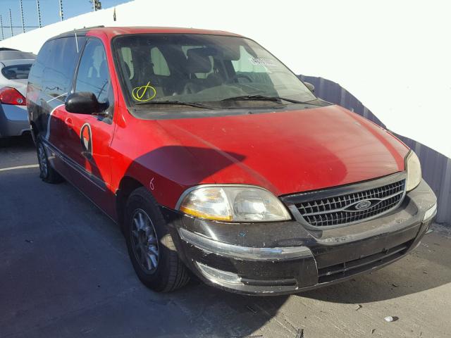 2FMZA5243YBB18759 - 2000 FORD WINDSTAR S BLACK photo 1