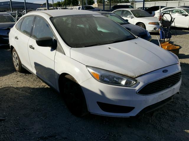 1FADP3E27FL275516 - 2015 FORD FOCUS S WHITE photo 1