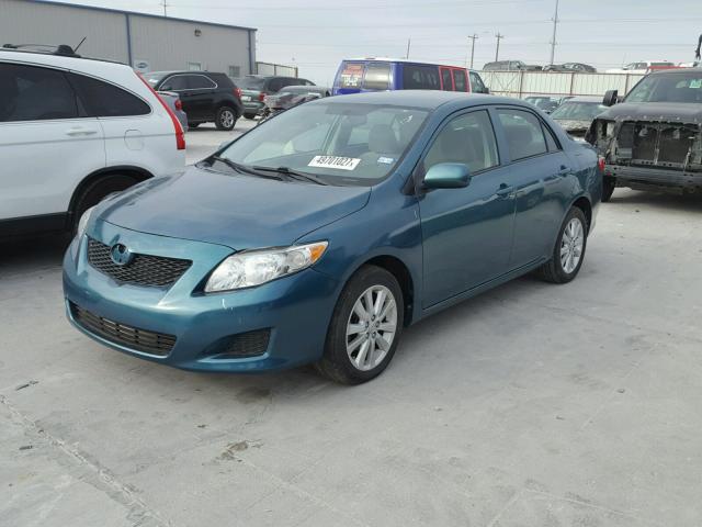 JTDBL40E19J021210 - 2009 TOYOTA COROLLA BA BLUE photo 2