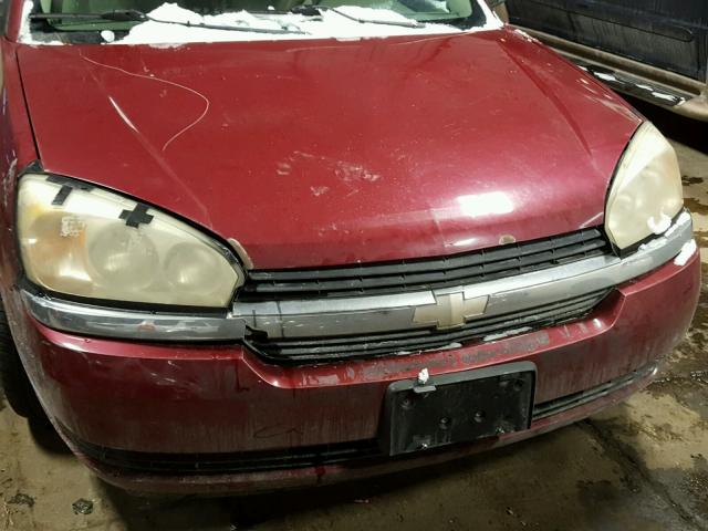 1G1ZT54804F152173 - 2004 CHEVROLET MALIBU LS MAROON photo 10