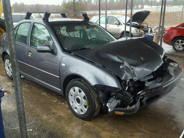 3VWRK69M44M114206 - 2004 VOLKSWAGEN JETTA GL GRAY photo 1