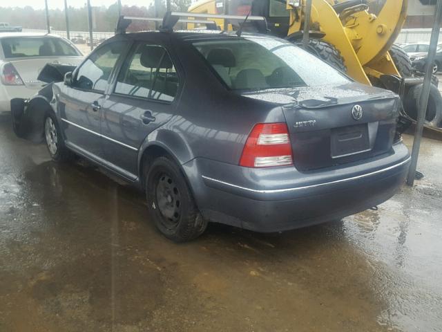 3VWRK69M44M114206 - 2004 VOLKSWAGEN JETTA GL GRAY photo 3