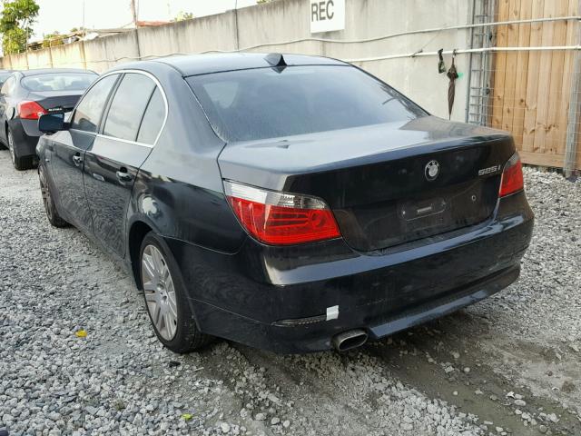 WBANA53505B859184 - 2005 BMW 525 I BLACK photo 3