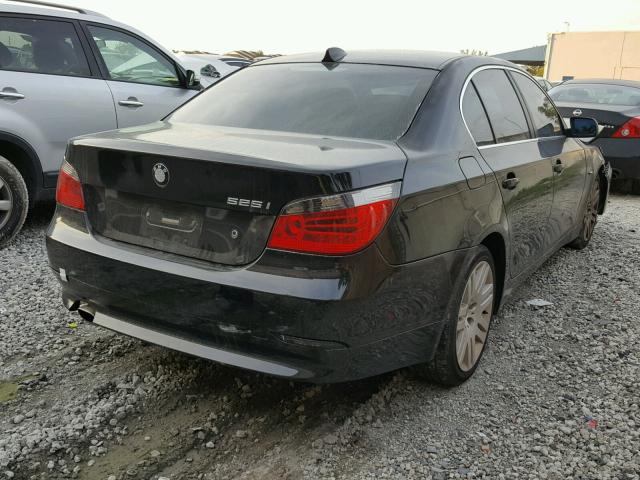 WBANA53505B859184 - 2005 BMW 525 I BLACK photo 4