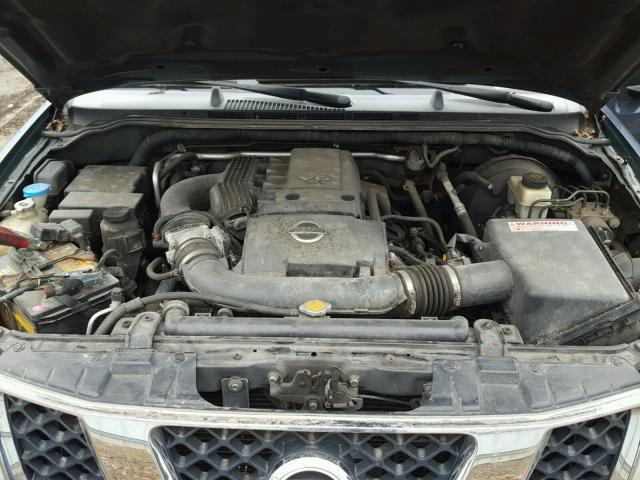 5N1AR18W05C722417 - 2005 NISSAN PATHFINDER BLUE photo 7