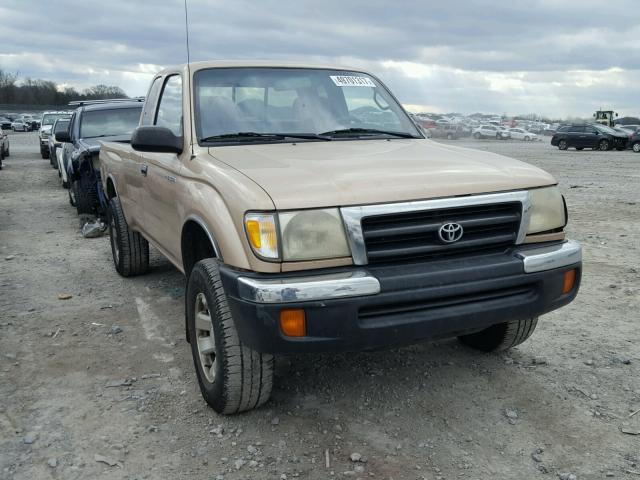 4TAWM72N7YZ574615 - 2000 TOYOTA TACOMA XTR GOLD photo 1