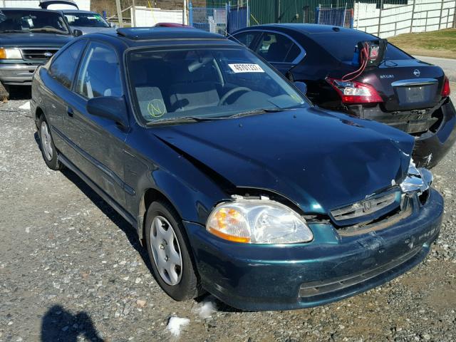 1HGEJ8146WL100602 - 1998 HONDA CIVIC EX GREEN photo 1