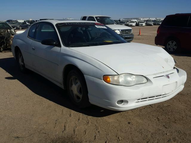 2G1WX12K9Y9269120 - 2000 CHEVROLET MONTE CARL WHITE photo 1