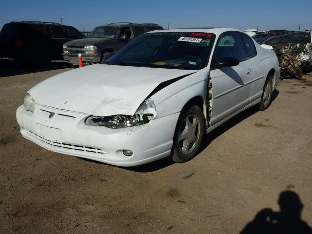 2G1WX12K9Y9269120 - 2000 CHEVROLET MONTE CARL WHITE photo 2