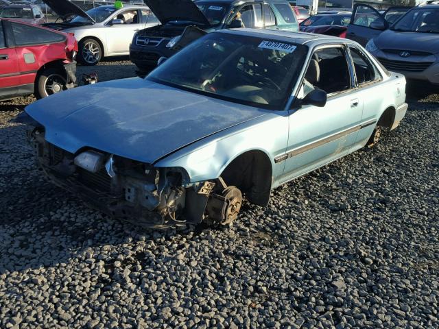 JH4DA9355LS063368 - 1990 ACURA INTEGRA LS BLUE photo 2