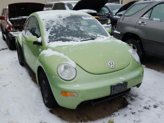 3VWBK21C63M413689 - 2003 VOLKSWAGEN NEW BEETLE GREEN photo 1