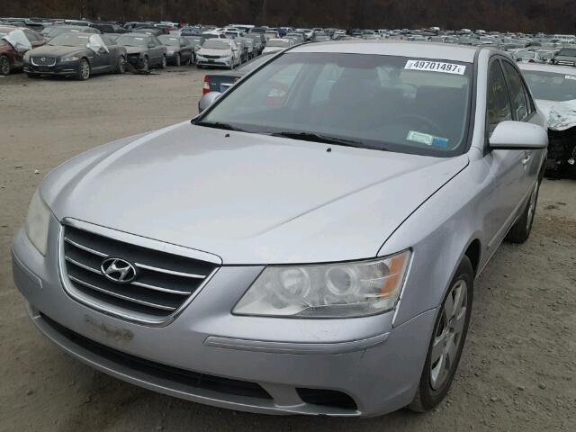 5NPET46C49H413285 - 2009 HYUNDAI SONATA GLS SILVER photo 2