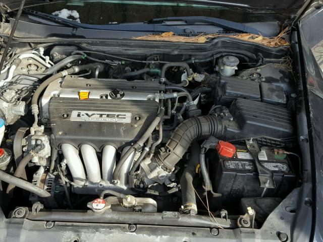 1HGCM56357A003188 - 2007 HONDA ACCORD SE GRAY photo 7