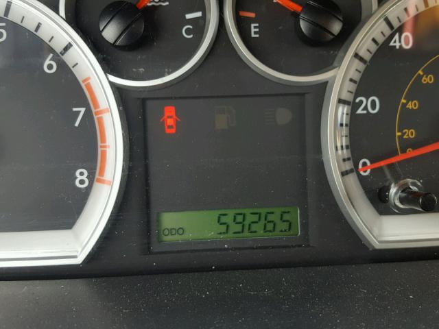 KL1TD5DE7AB047589 - 2010 CHEVROLET AVEO LS BLUE photo 8