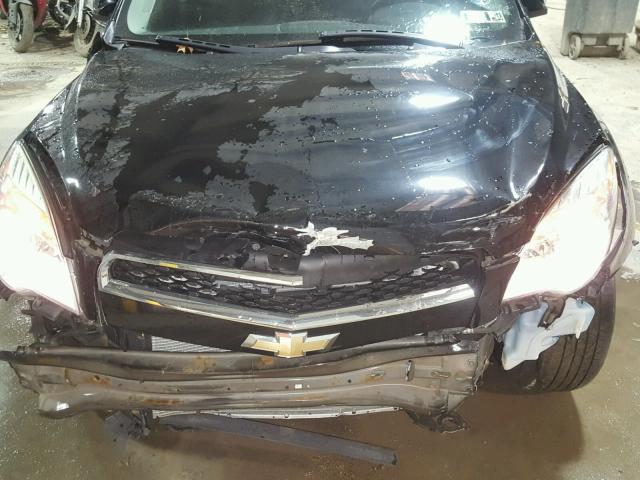 2CNFLEEC3B6464326 - 2011 CHEVROLET EQUINOX LT BLACK photo 7