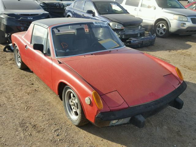 4742919693 - 1974 PORSCHE 914 RED photo 1