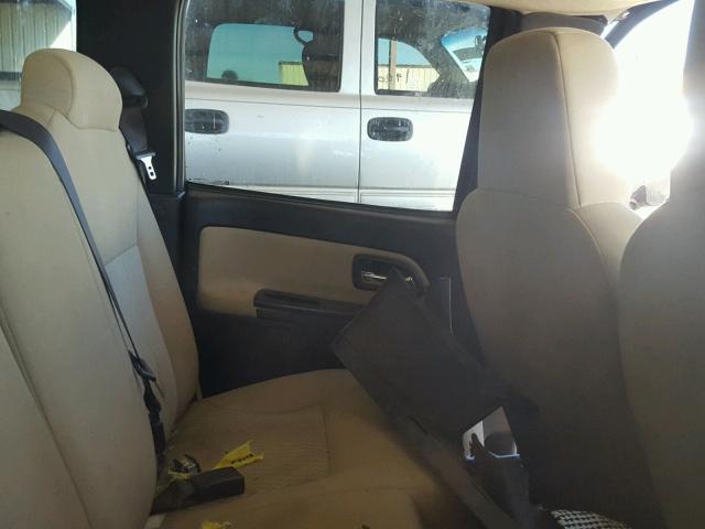 1GCDSCF92C8106569 - 2012 CHEVROLET COLORADO L BLACK photo 6