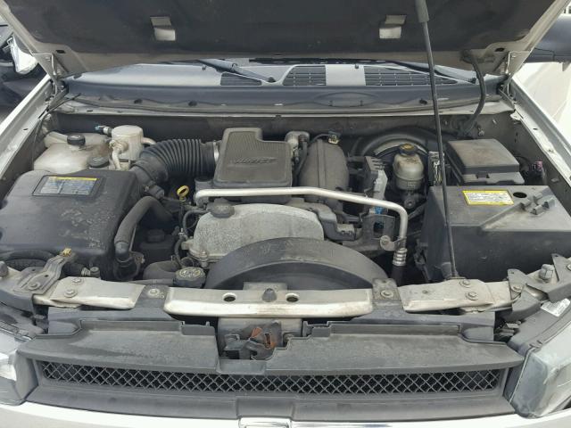 1GNDS13S762274900 - 2006 CHEVROLET TRAILBLAZE SILVER photo 7