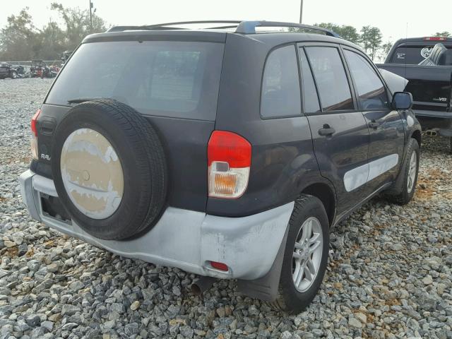 JTEGH20VX10002110 - 2001 TOYOTA RAV4 BLACK photo 4