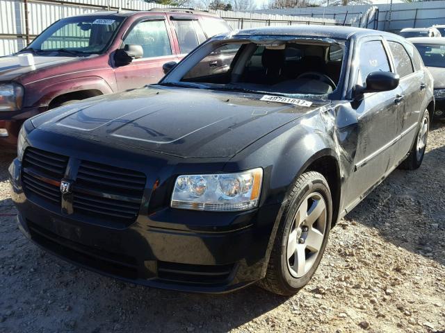 2D4FV47T28H251616 - 2008 DODGE MAGNUM BLACK photo 2