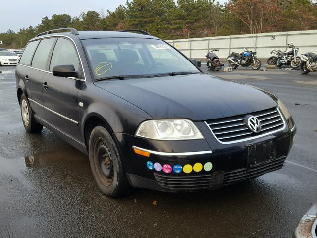 WVWND63B93E005313 - 2003 VOLKSWAGEN PASSAT GL BLACK photo 1