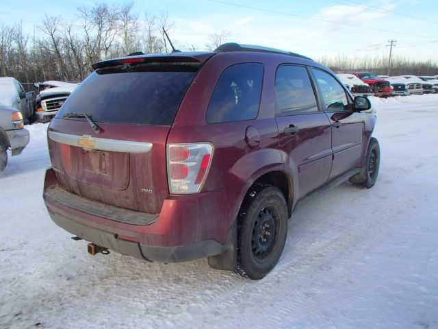 2CNDL23F476107070 - 2007 CHEVROLET EQUINOX LS RED photo 4