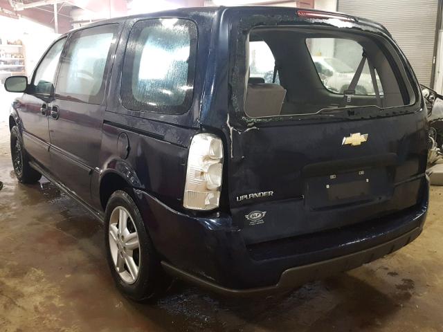 1GNDV03L45D246310 - 2005 CHEVROLET UPLANDER BLUE photo 3