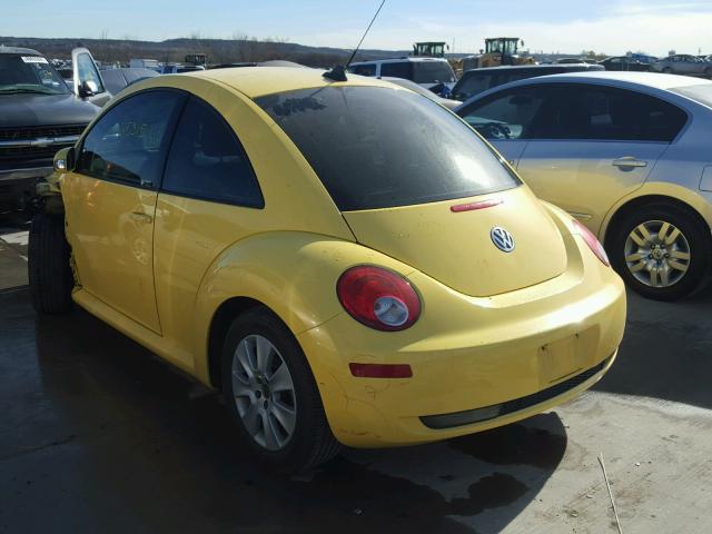 3VWRW31CX9M518740 - 2009 VOLKSWAGEN NEW BEETLE Sarı foto 3