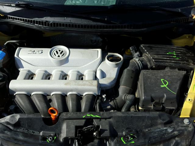 3VWRW31CX9M518740 - 2009 VOLKSWAGEN NEW BEETLE Sarı foto 7