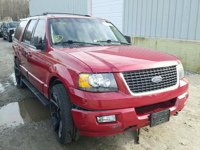 1FMFU16L23LB39180 - 2003 FORD EXPEDITION RED photo 1