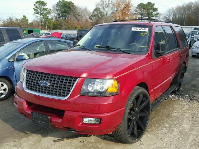 1FMFU16L23LB39180 - 2003 FORD EXPEDITION RED photo 2