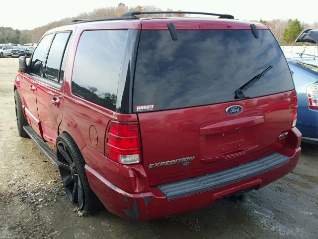 1FMFU16L23LB39180 - 2003 FORD EXPEDITION RED photo 3