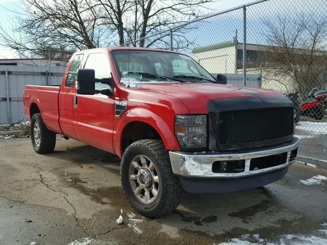 1FTSX21589EA70646 - 2009 FORD F250 SUPER RED photo 1