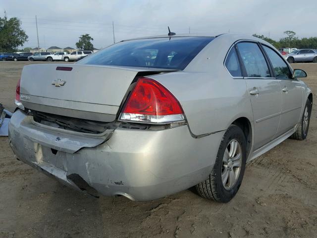 2G1WF5E30C1324950 - 2012 CHEVROLET IMPALA LS SILVER photo 4
