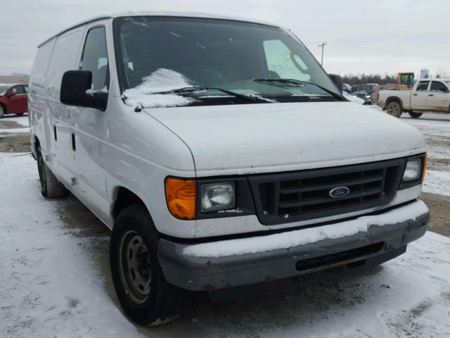 1FTRE14W26DA60456 - 2006 FORD ECONOLINE WHITE photo 1