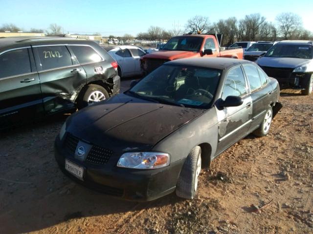 3N1CB51D15L574044 - 2005 NISSAN SENTRA 1.8 BLACK photo 2