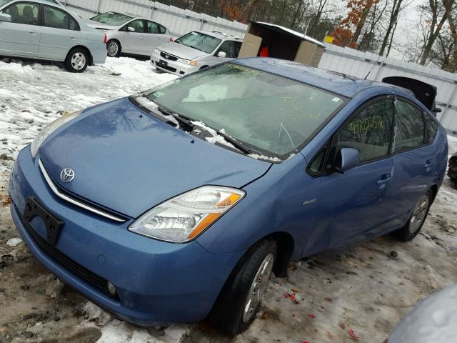 JTDKB20U187758403 - 2008 TOYOTA PRIUS BLUE photo 2