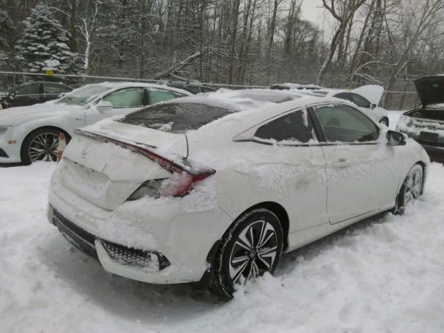 2HGFC3B32HH350409 - 2017 HONDA CIVIC EX WHITE photo 4