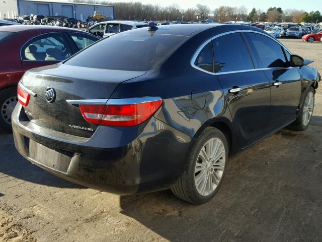 1G4PP5SK6E4182529 - 2014 BUICK VERANO BLACK photo 4