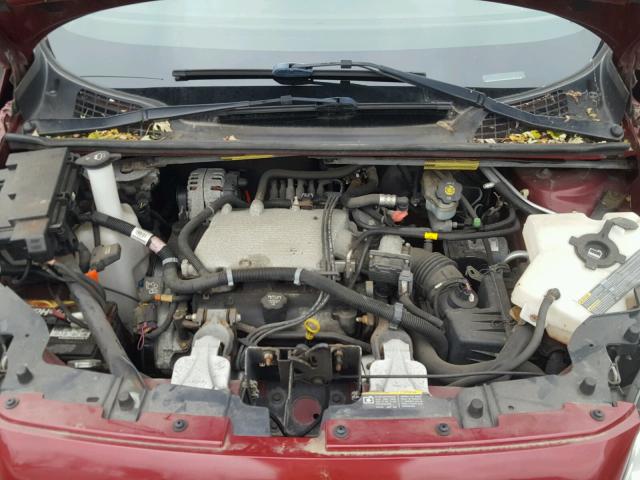 1GBDV13L55D248120 - 2005 CHEVROLET UPLANDER I RED photo 7