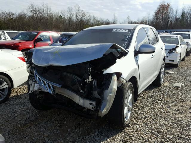 JN8AZ1MW1AW103171 - 2010 NISSAN MURANO S SILVER photo 2