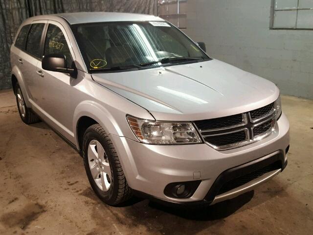 3C4PDCAB4FT735807 - 2015 DODGE JOURNEY SE SILVER photo 1