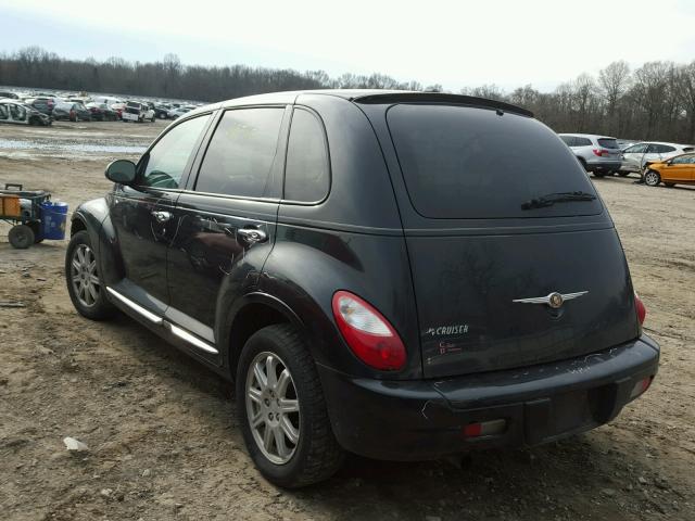 3A4GY5F98AT153976 - 2010 CHRYSLER PT CRUISER BLACK photo 3