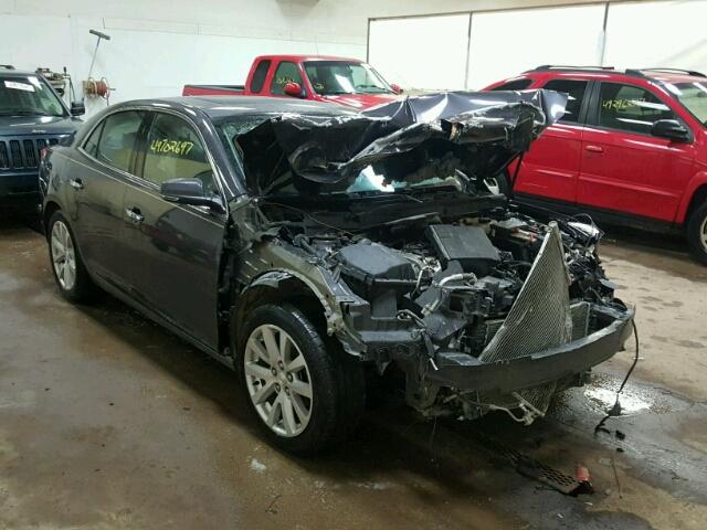 1G11H5SA7DF181271 - 2013 CHEVROLET MALIBU LTZ ნაცრისფერი ფოტო 1